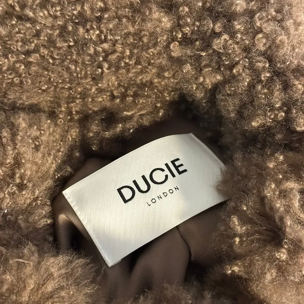 Ducie London Aurora Coat in Coco